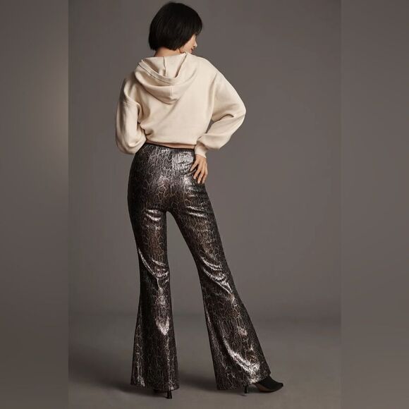 Anthropologie Sequin Snake Joni Pants NWT - Picture 5 of 12